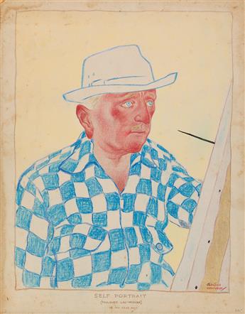 ELLISON HOOVER Self Portrait (Toulouse Lau-Hoover).